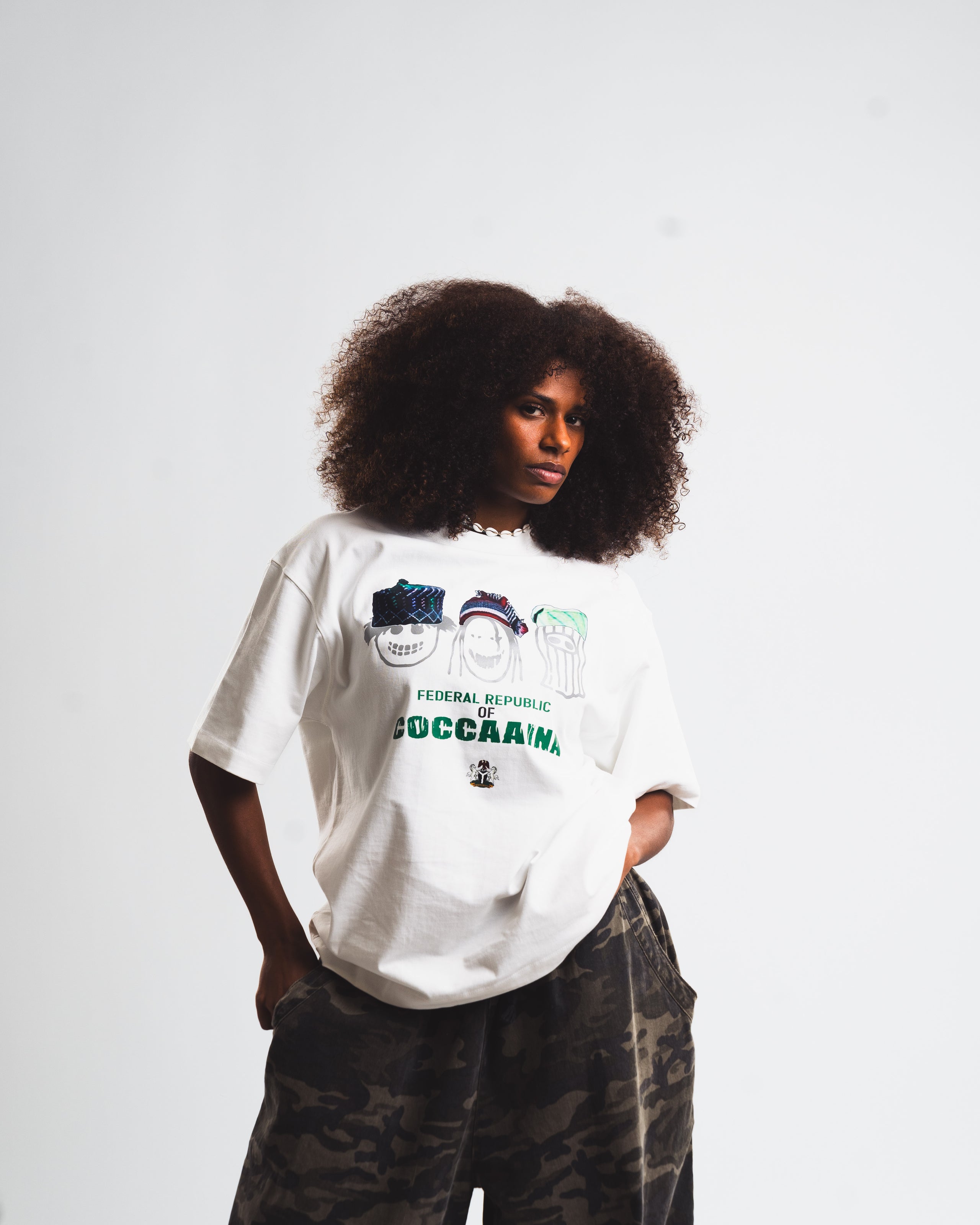 Federal Republic of Coccaaina Angel T-shirt