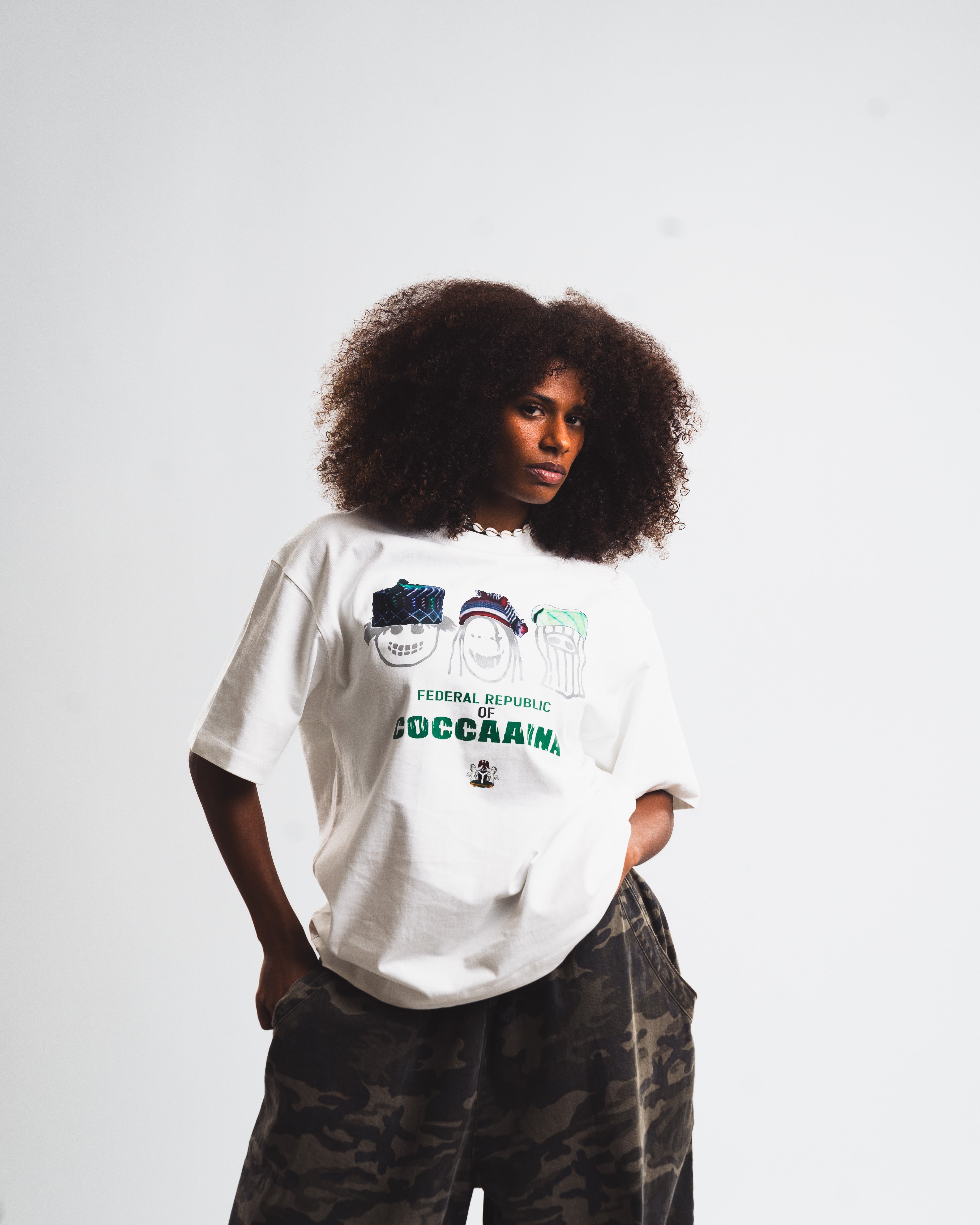 Federal Republic of Coccaaina Angel T-shirt