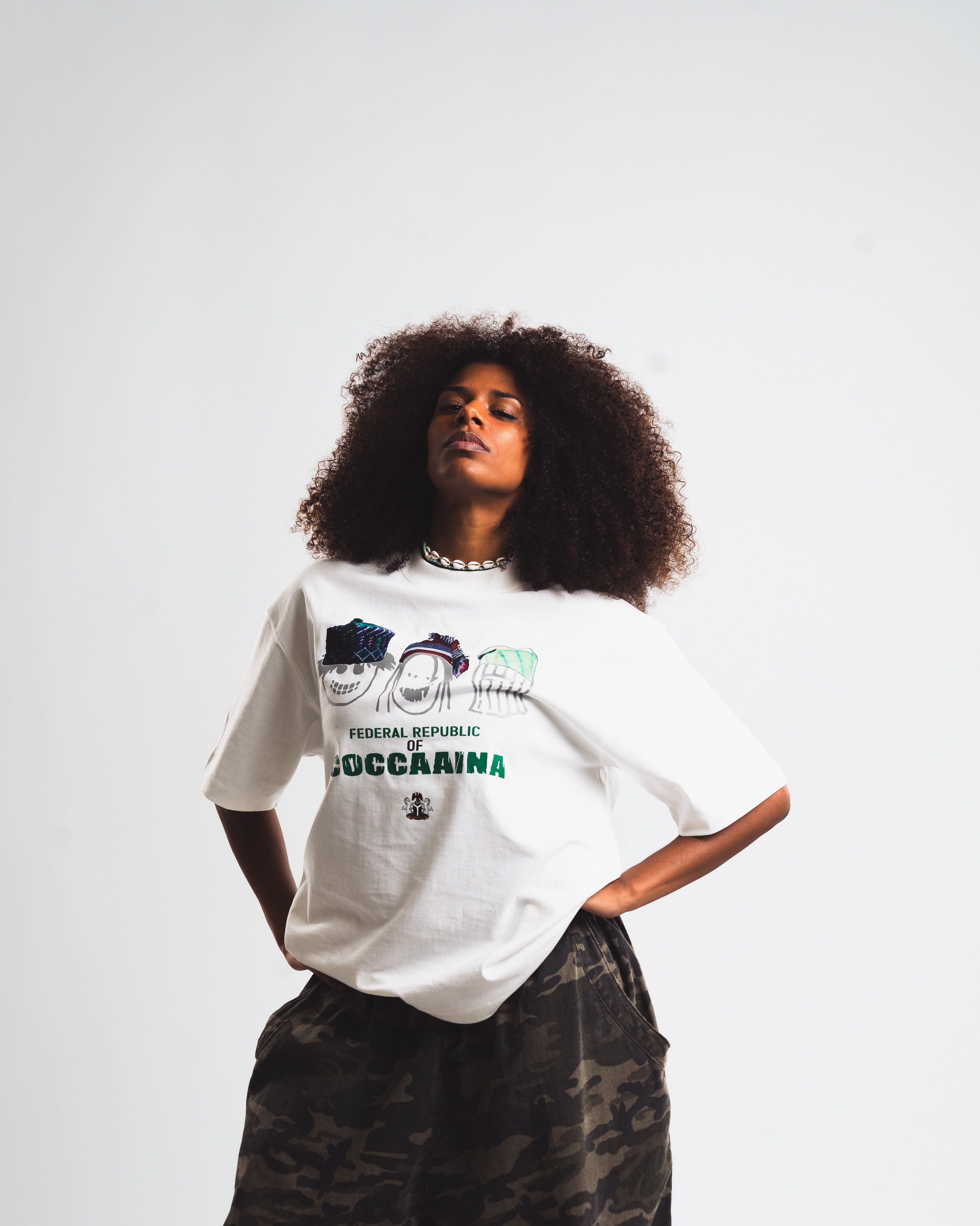 Federal Republic of Coccaaina Angel T-shirt